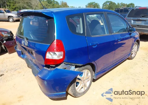 2008 Honda Fit Sport from USA, damaged, VIN JHMGD38658S062733